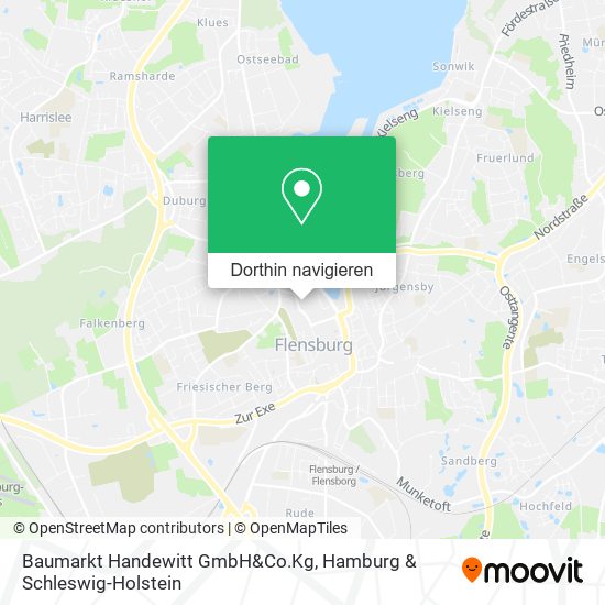 Baumarkt Handewitt GmbH&Co.Kg Karte