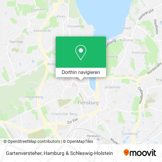 Gartenversteher Karte