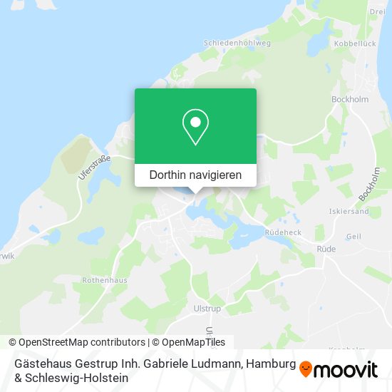 Gästehaus Gestrup Inh. Gabriele Ludmann Karte