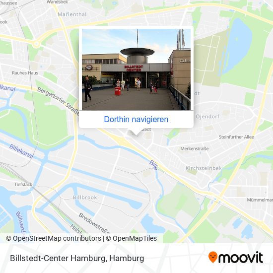 Billstedt-Center Hamburg Karte