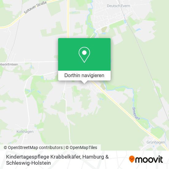 Kindertagespflege Krabbelkäfer Karte