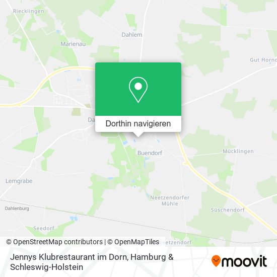 Jennys Klubrestaurant im Dorn Karte