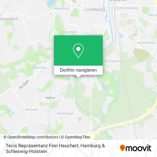 Tecis Repräsentanz Finn Heuchert Karte