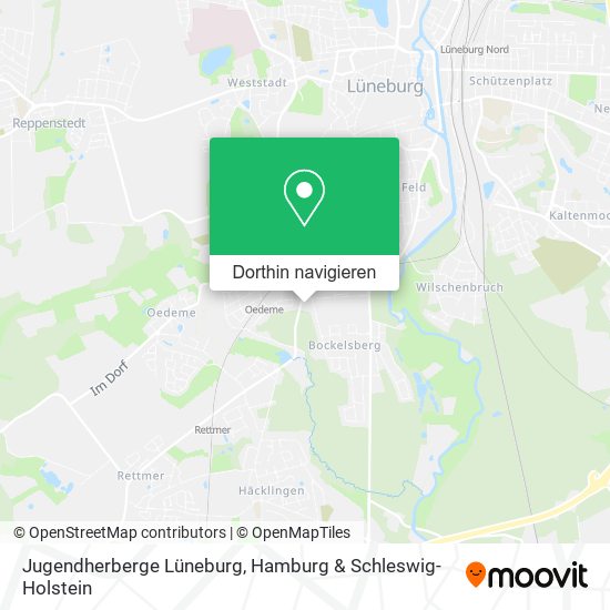 Jugendherberge Lüneburg Karte