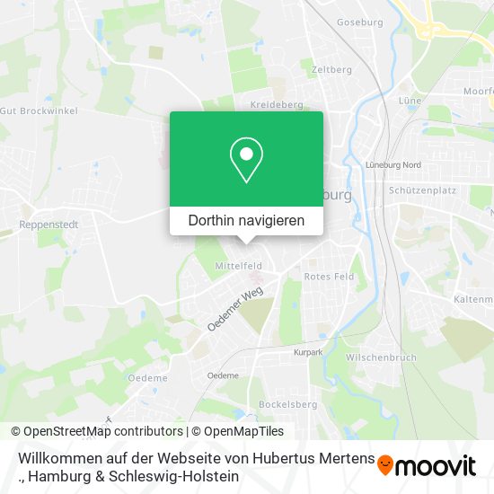 Willkommen auf der Webseite von Hubertus Mertens . Karte