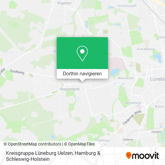 Kreisgruppe Lüneburg Uelzen Karte
