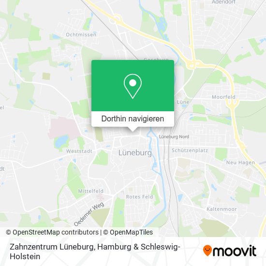 Zahnzentrum Lüneburg Karte