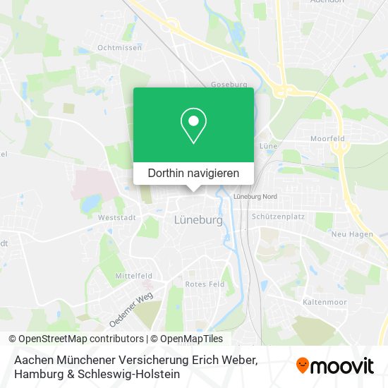 Aachen Münchener Versicherung Erich Weber Karte
