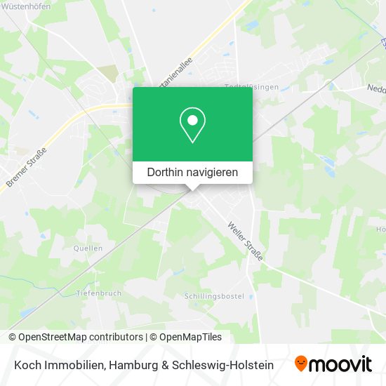 Koch Immobilien Karte