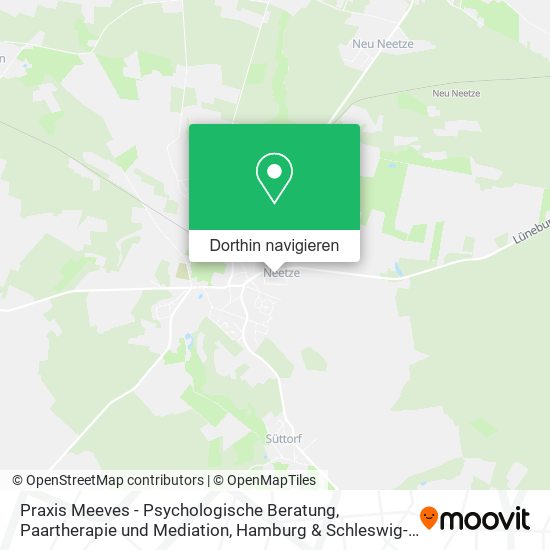 Praxis Meeves - Psychologische Beratung, Paartherapie und Mediation Karte