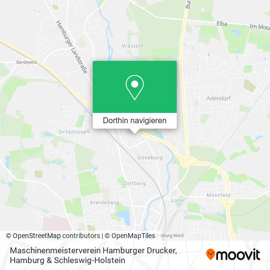 Maschinenmeisterverein Hamburger Drucker Karte