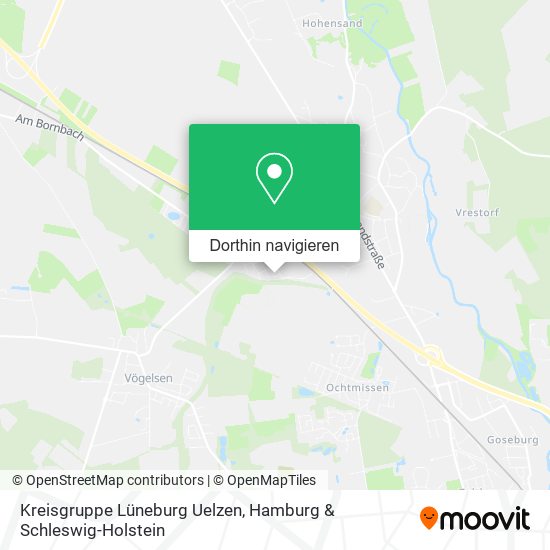 Kreisgruppe Lüneburg Uelzen Karte