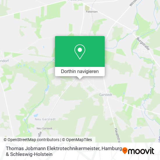 Thomas Jobmann Elektrotechnikermeister Karte