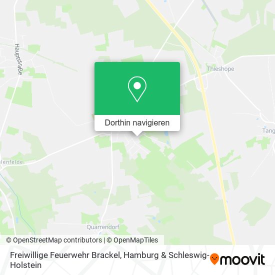 Freiwillige Feuerwehr Brackel Karte