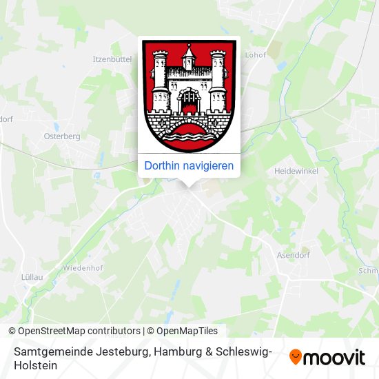 Samtgemeinde Jesteburg Karte