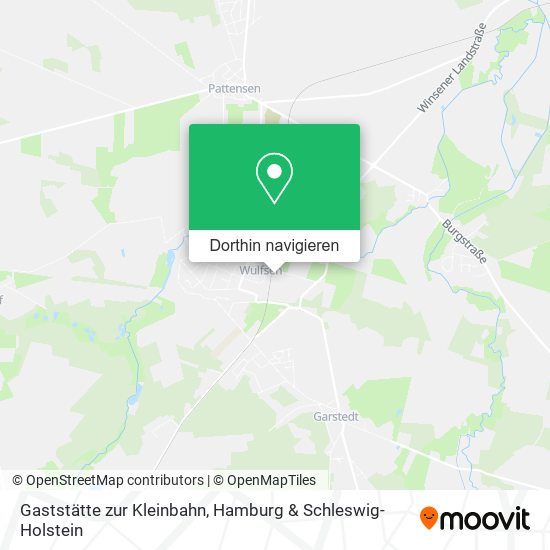 Gaststätte zur Kleinbahn Karte