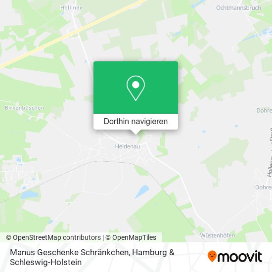 Manus Geschenke Schränkchen Karte