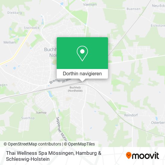 Thai Wellness Spa Mössingen Karte