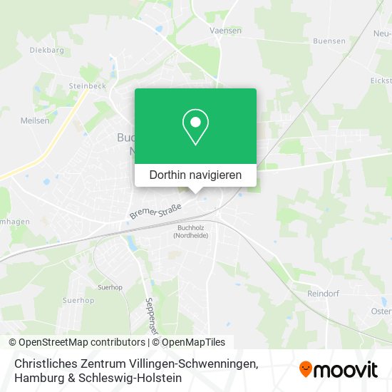 Christliches Zentrum Villingen-Schwenningen Karte
