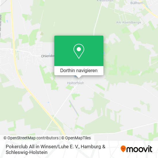 Pokerclub All in Winsen / Luhe E. V. Karte