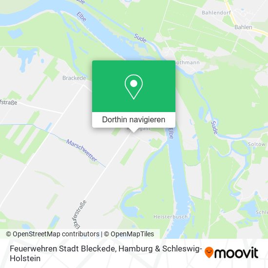 Feuerwehren Stadt Bleckede Karte