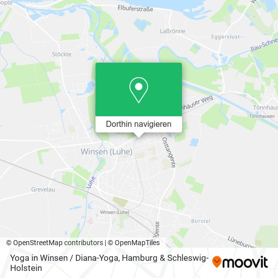 Yoga in Winsen / Diana-Yoga Karte