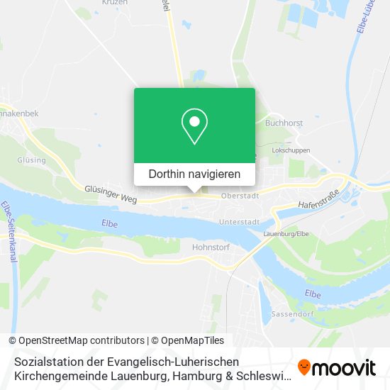 Sozialstation der Evangelisch-Luherischen Kirchengemeinde Lauenburg Karte