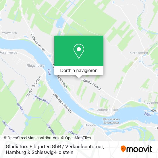 Gladiators Elbgarten GbR / Verkaufsautomat Karte