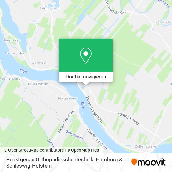 Punktgenau Orthopädieschuhtechnik Karte