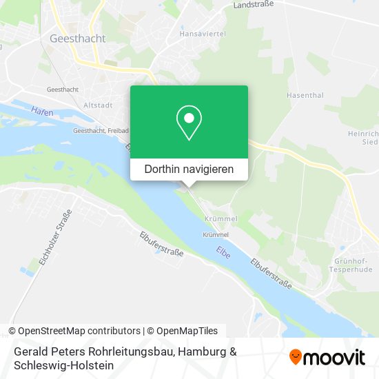 Gerald Peters Rohrleitungsbau Karte