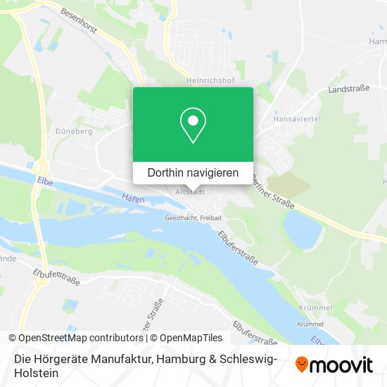Die Hörgeräte Manufaktur Karte