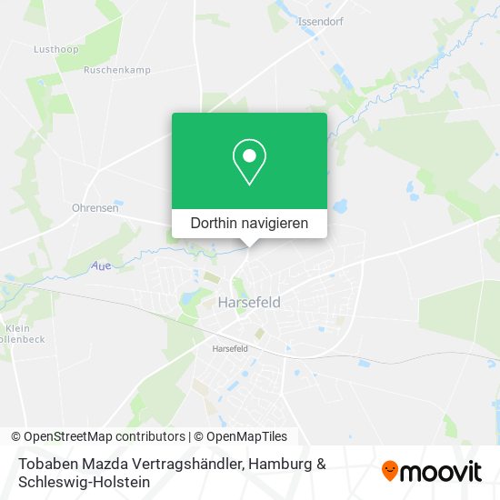 Tobaben Mazda Vertragshändler Karte