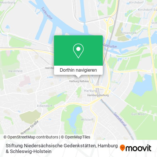 Stiftung Niedersächsische Gedenkstätten Karte