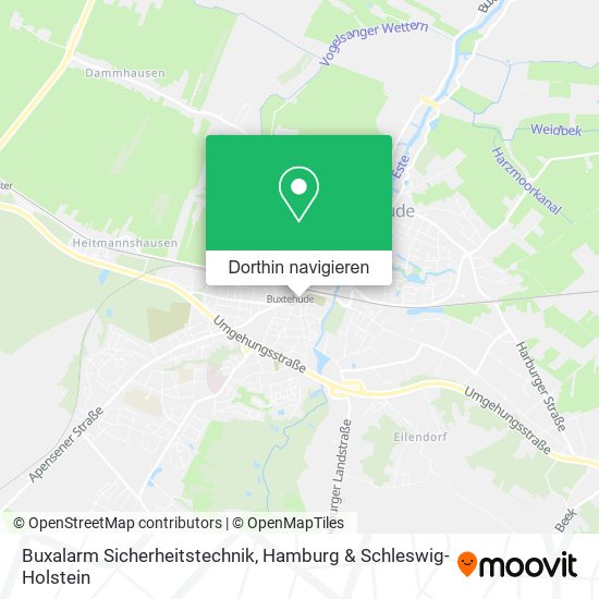 Buxalarm Sicherheitstechnik Karte