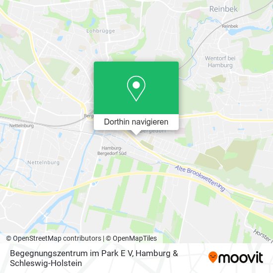 Begegnungszentrum im Park E V Karte