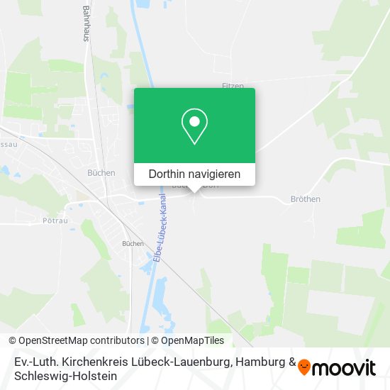 Ev.-Luth. Kirchenkreis Lübeck-Lauenburg Karte