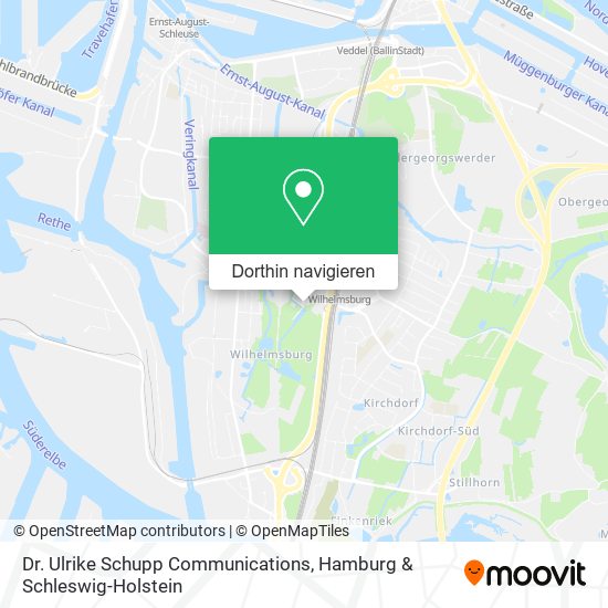 Dr. Ulrike Schupp Communications Karte
