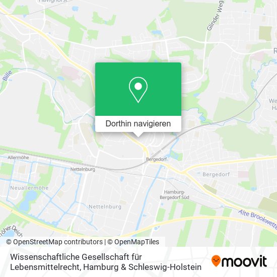 Wissenschaftliche Gesellschaft für Lebensmittelrecht Karte