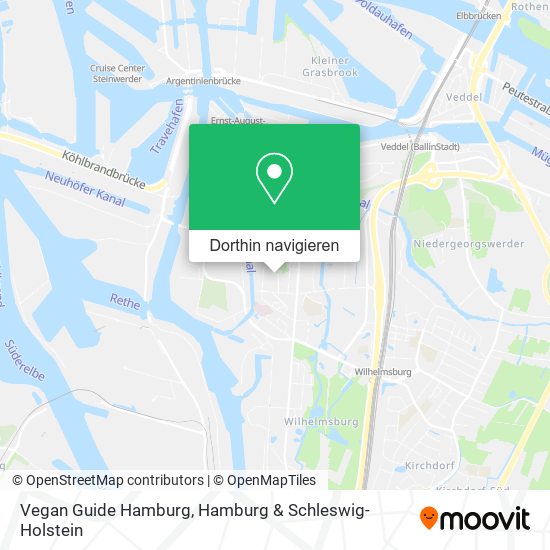 Vegan Guide Hamburg Karte