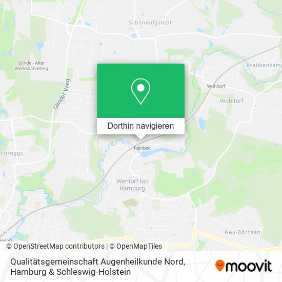 Qualitätsgemeinschaft Augenheilkunde Nord Karte
