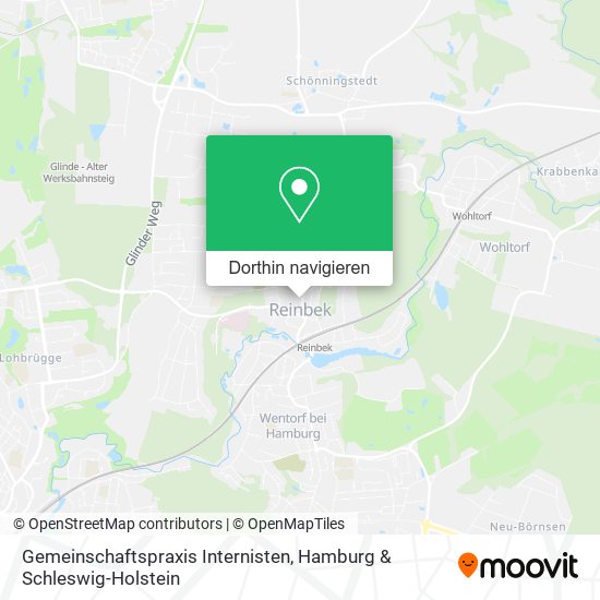 Gemeinschaftspraxis Internisten Karte