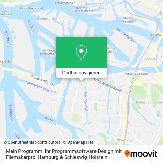 Mein Programm: Ihr Programmsoftware-Design mit Filemakerpro Karte