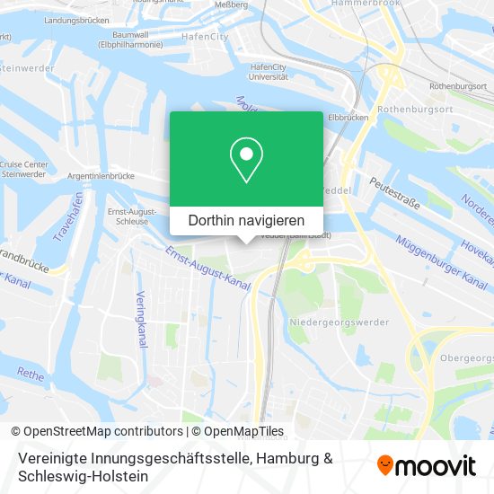Vereinigte Innungsgeschäftsstelle Karte
