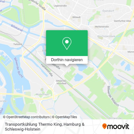 Transportkühlung Thermo King Karte