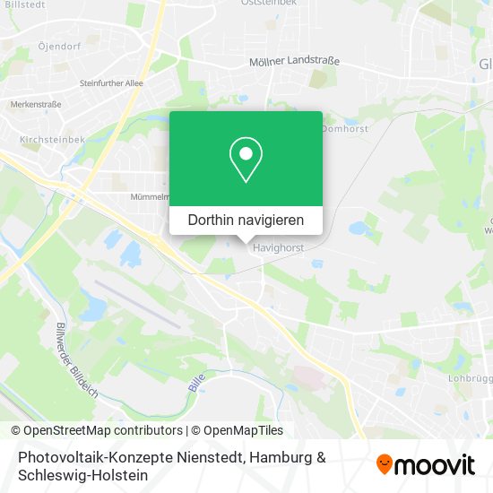 Photovoltaik-Konzepte Nienstedt Karte