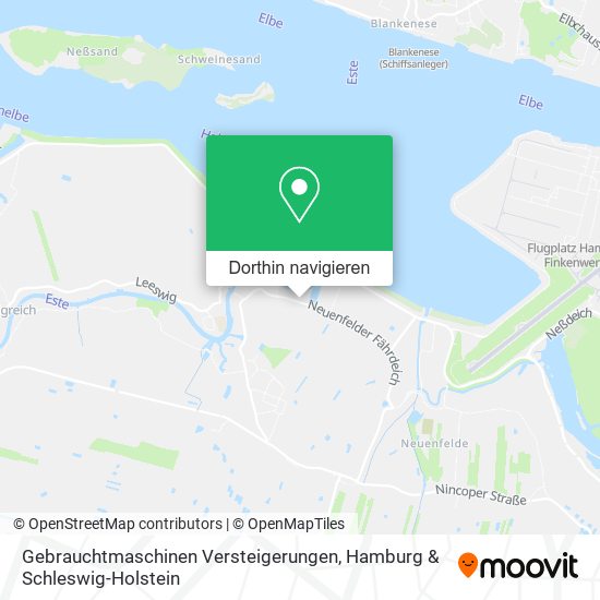 Gebrauchtmaschinen Versteigerungen Karte