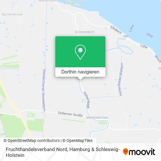 Fruchthandelsverband Nord Karte