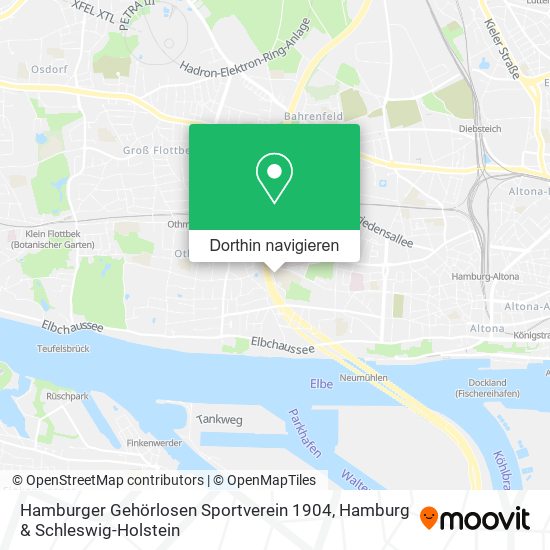 Hamburger Gehörlosen Sportverein 1904 Karte