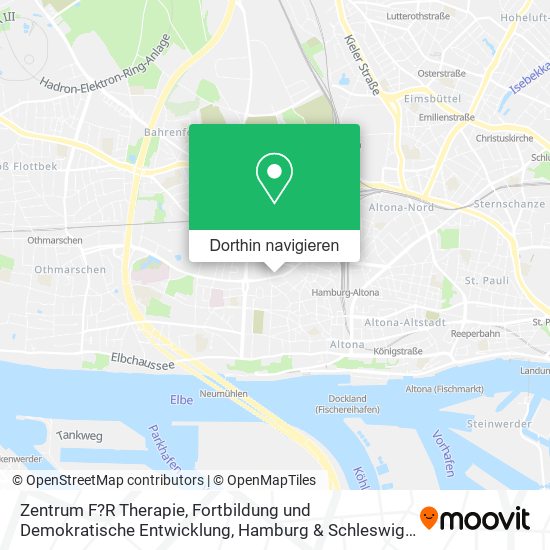 Zentrum F?R Therapie, Fortbildung und Demokratische Entwicklung Karte