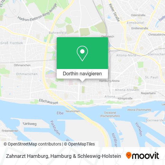 Zahnarzt Hamburg Karte